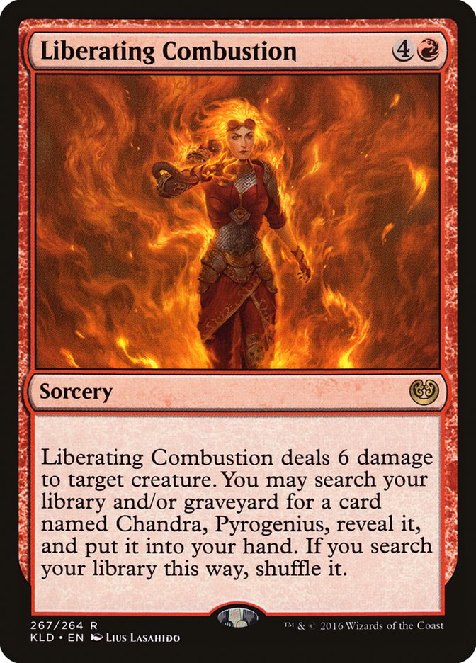 Liberating Combustion [Kaladesh] | Anubis Games and Hobby