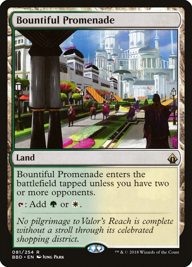 Bountiful Promenade [Battlebond] | Anubis Games and Hobby