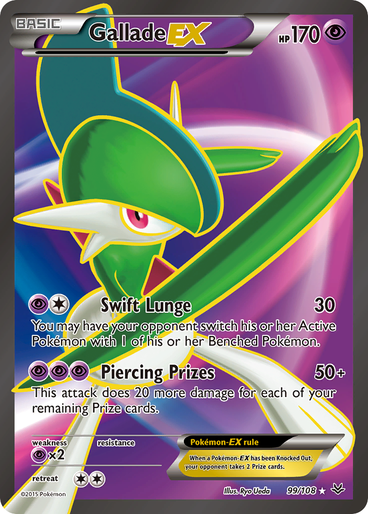 Gallade EX (99/108) [XY: Roaring Skies] | Anubis Games and Hobby