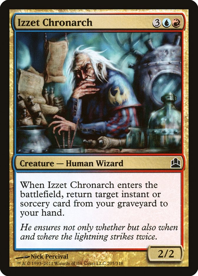 Izzet Chronarch [Commander 2011] | Anubis Games and Hobby