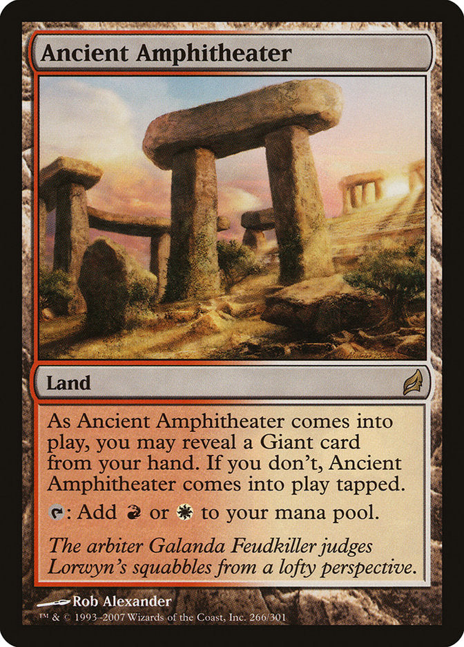 Ancient Amphitheater [Lorwyn] | Anubis Games and Hobby