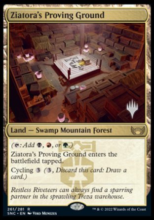 Ziatora's Proving Ground (Promo Pack) [Streets of New Capenna Promos] | Anubis Games and Hobby