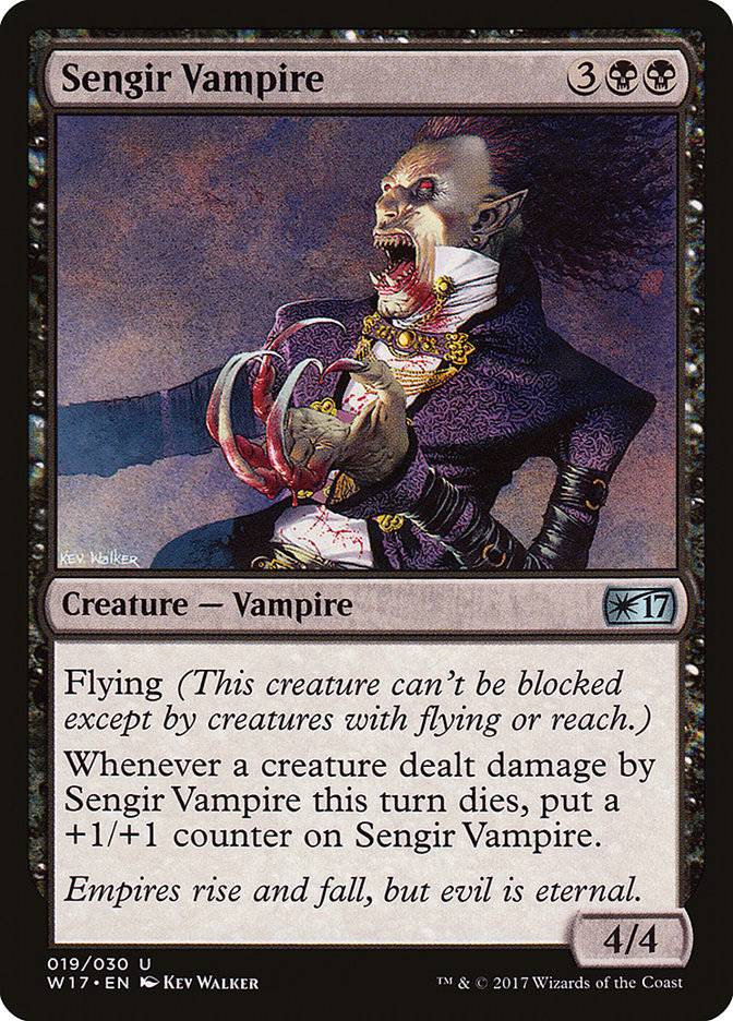 Sengir Vampire [Welcome Deck 2017] | Anubis Games and Hobby