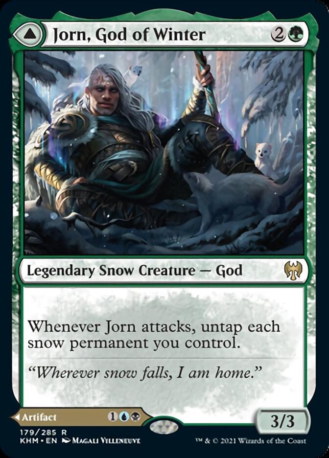 Jorn, God of Winter // Kaldring, the Rimestaff [Kaldheim] | Anubis Games and Hobby