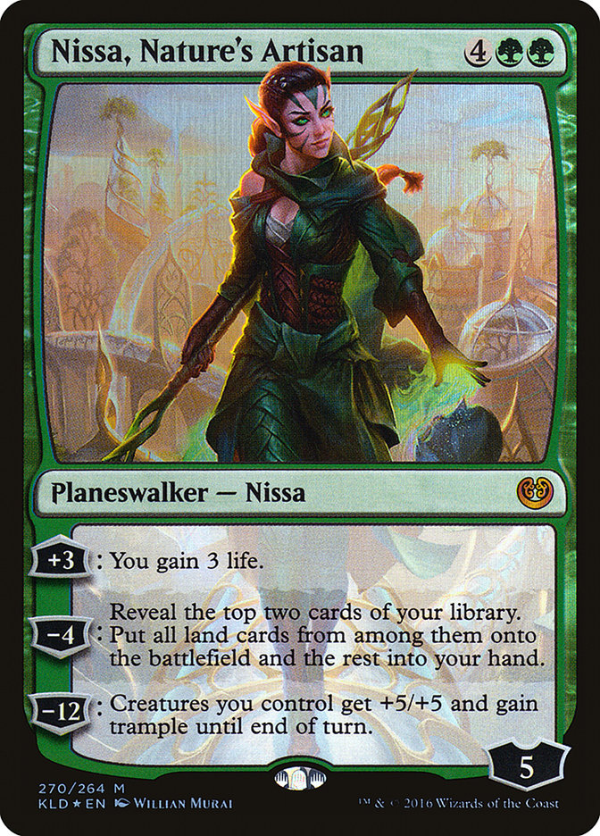 Nissa, Nature's Artisan [Kaladesh] | Anubis Games and Hobby