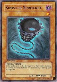 Sinister Sprocket [The Duelist Genesis] [TDGS-EN009] | Anubis Games and Hobby