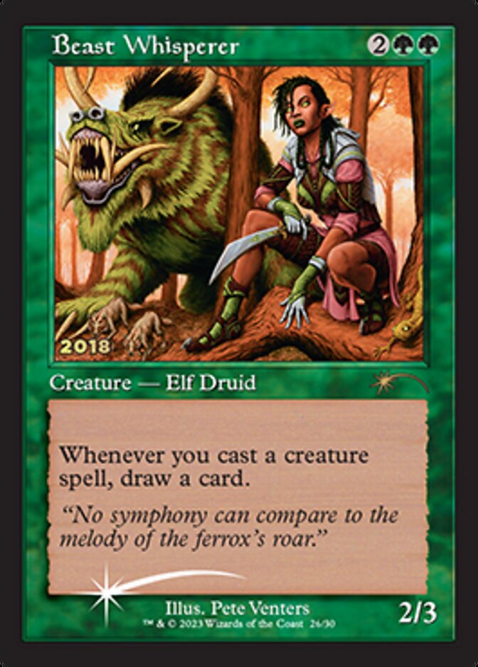 Beast Whisperer [30th Anniversary Promos] | Anubis Games and Hobby