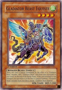 Gladiator Beast Equeste [The Duelist Genesis] [TDGS-EN024] | Anubis Games and Hobby