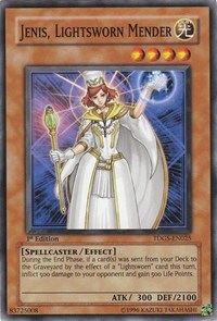 Jenis, Lightsworn Mender [The Duelist Genesis] [TDGS-EN025] | Anubis Games and Hobby