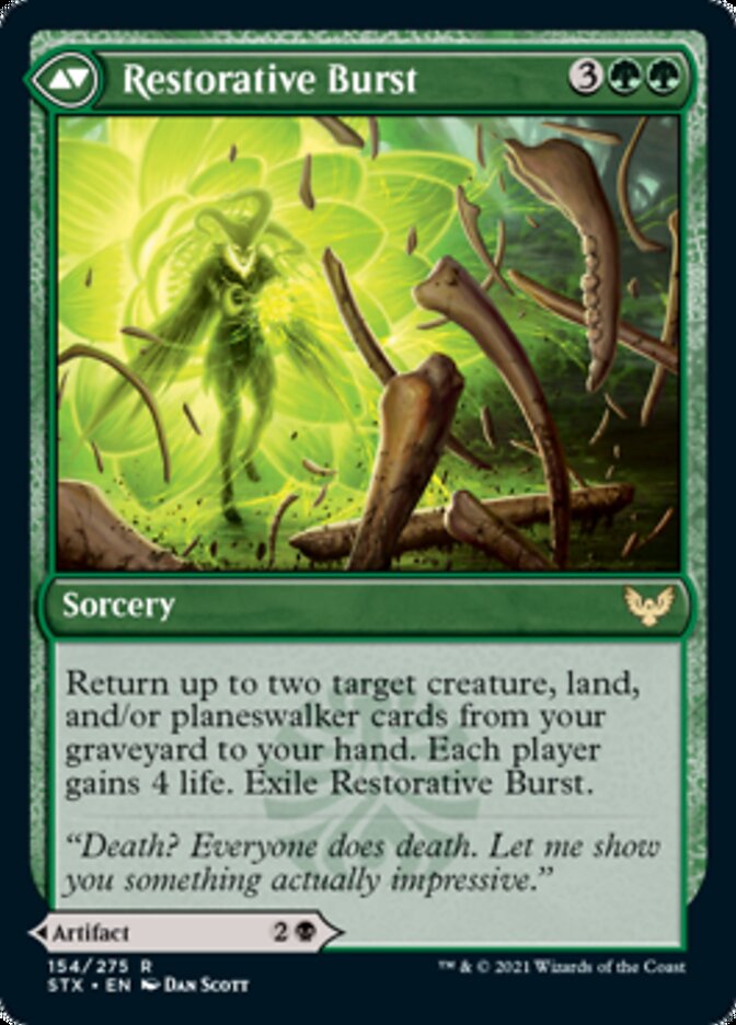 Pestilent Cauldron // Restorative Burst [Strixhaven: School of Mages] | Anubis Games and Hobby
