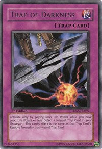 Trap of Darkness [The Duelist Genesis] [TDGS-EN092] | Anubis Games and Hobby