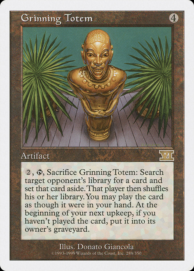 Grinning Totem [Classic Sixth Edition] | Anubis Games and Hobby