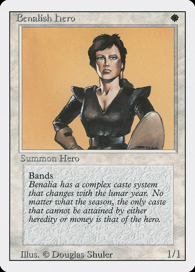 Benalish Hero [Revised Edition] | Anubis Games and Hobby