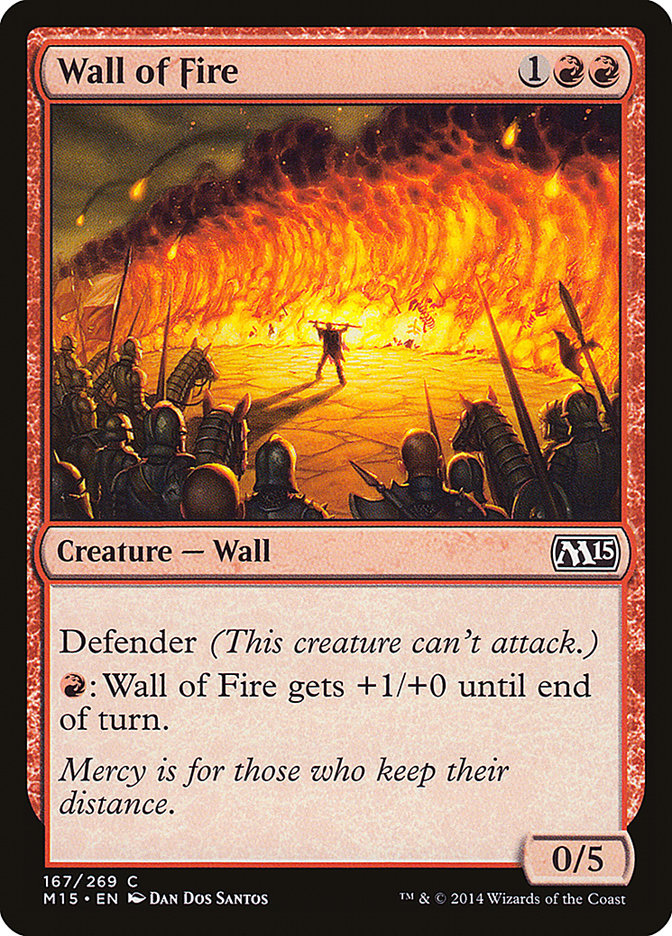 Wall of Fire [Magic 2015] | Anubis Games and Hobby