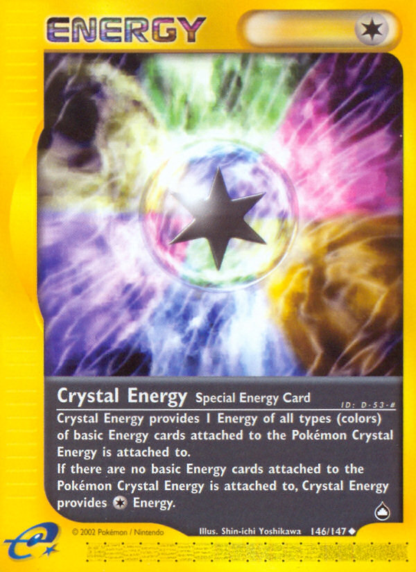 Crystal Energy (146/147) [Aquapolis] | Anubis Games and Hobby