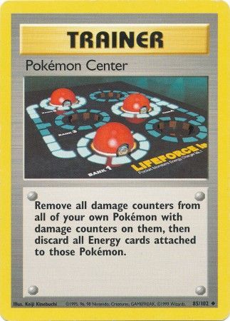 Pokemon Center (85/102) [Base Set Unlimited] | Anubis Games and Hobby