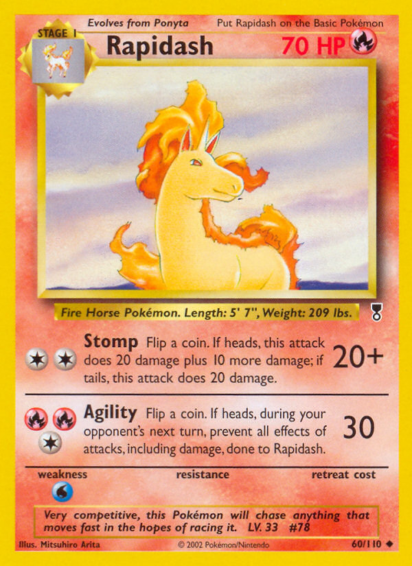 Rapidash (60/110) [Legendary Collection] | Anubis Games and Hobby