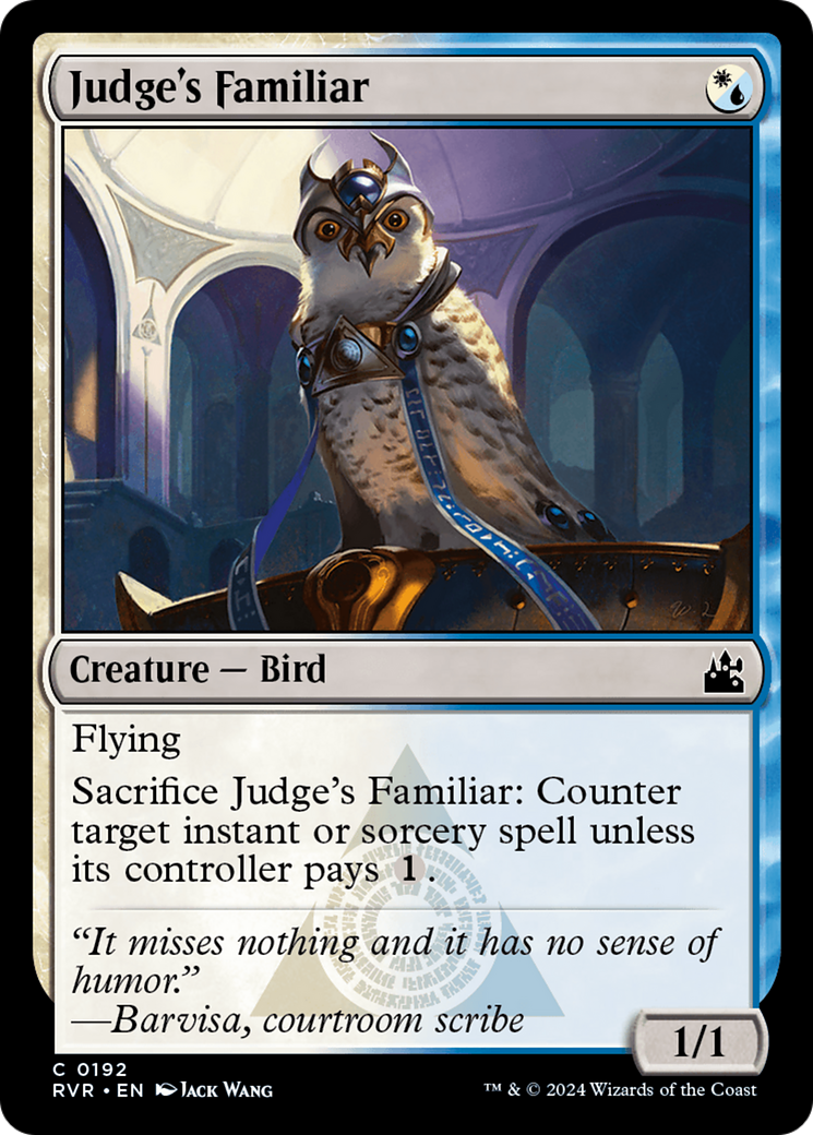 Judge's Familiar [Ravnica Remastered] | Anubis Games and Hobby