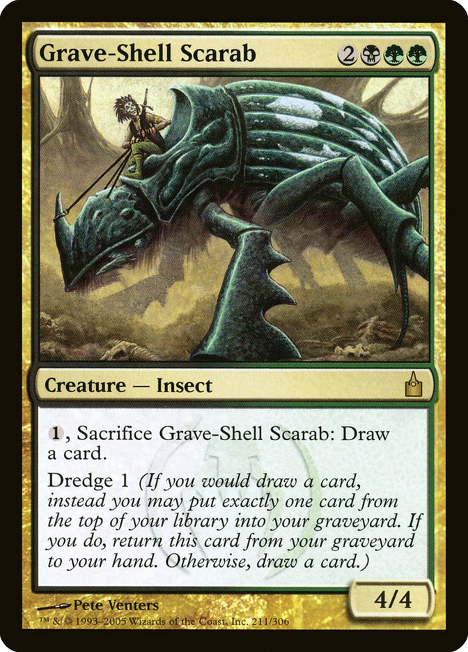 Grave-Shell Scarab [Ravnica: City of Guilds] | Anubis Games and Hobby