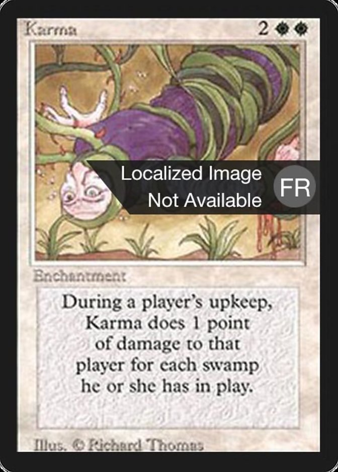 Karma [Foreign Black Border] | Anubis Games and Hobby