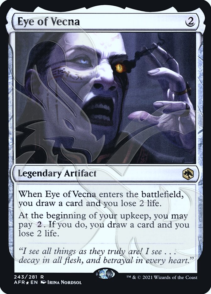 Eye of Vecna (Ampersand Promo) [Dungeons & Dragons: Adventures in the Forgotten Realms Promos] | Anubis Games and Hobby