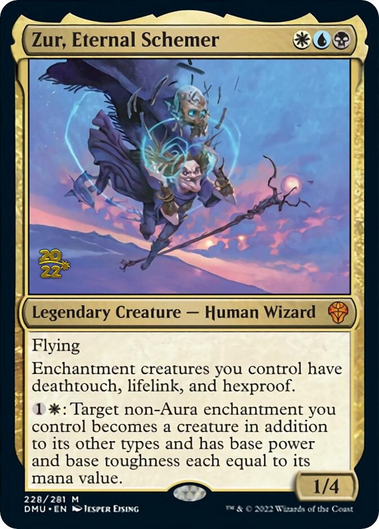 Zur, Eternal Schemer [Dominaria United Prerelease Promos] | Anubis Games and Hobby