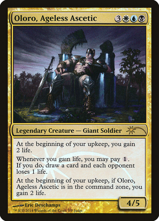 Oloro, Ageless Ascetic [Judge Gift Cards 2014] | Anubis Games and Hobby