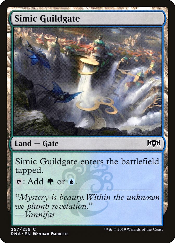 Simic Guildgate (257/259) [Ravnica Allegiance] | Anubis Games and Hobby