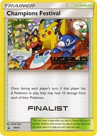 Champions Festival (SM78) (2017 Finalist) [Sun & Moon: Black Star Promos] | Anubis Games and Hobby