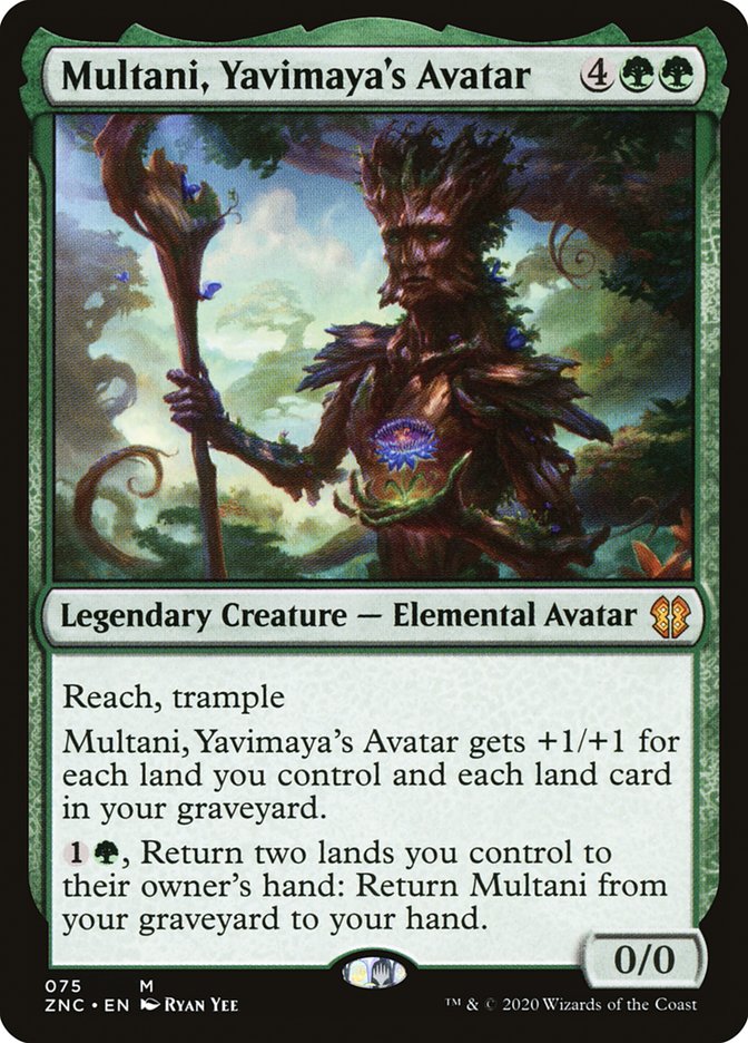 Multani, Yavimaya's Avatar [Zendikar Rising Commander] | Anubis Games and Hobby