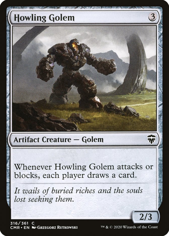 Howling Golem [Commander Legends] | Anubis Games and Hobby