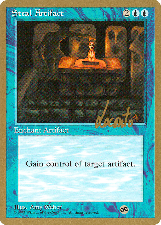 Steal Artifact (Michael Loconto) (SB) [Pro Tour Collector Set] | Anubis Games and Hobby