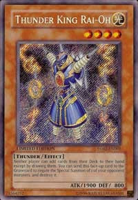 Thunder King Rai-Oh [Yu-Gi-Oh! GX Manga Promotional Cards] [YG02-EN001] | Anubis Games and Hobby