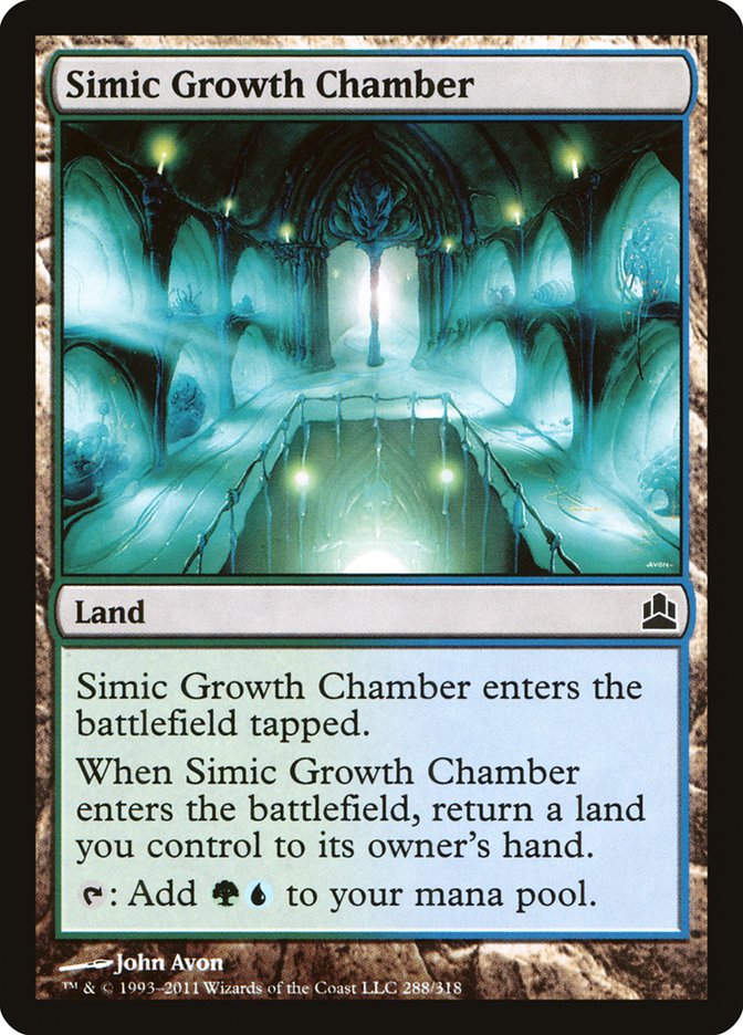 Simic Growth Chamber [Commander 2011] | Anubis Games and Hobby