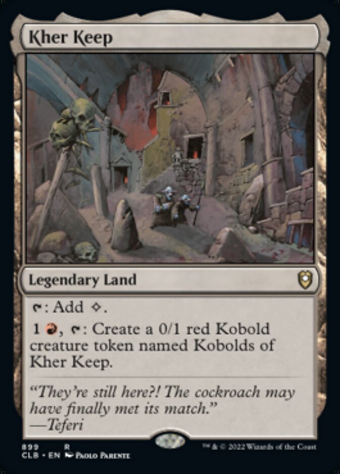 Kher Keep [Commander Legends: Battle for Baldur's Gate] | Anubis Games and Hobby