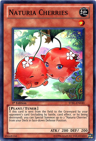 Naturia Cherries [STBL-EN030] Super Rare | Anubis Games and Hobby