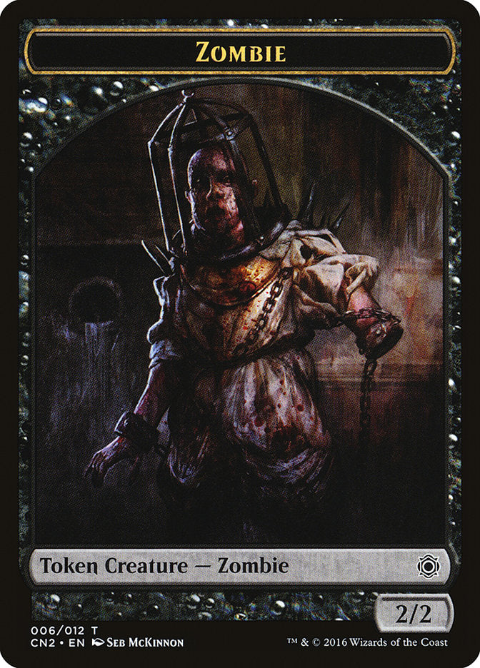 Zombie Token [Conspiracy: Take the Crown Tokens] | Anubis Games and Hobby