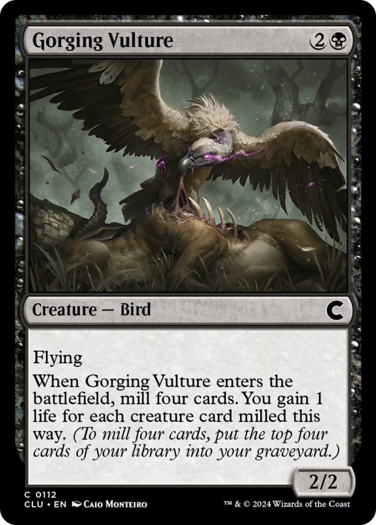 Gorging Vulture [Ravnica: Clue Edition] | Anubis Games and Hobby