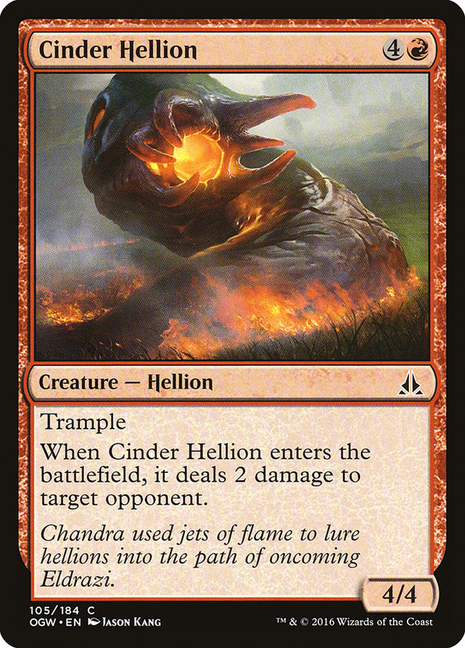 Cinder Hellion [Oath of the Gatewatch] | Anubis Games and Hobby