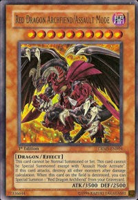 Red Dragon Archfiend/Assault Mode [Crimson Crisis] [CRMS-EN004] | Anubis Games and Hobby