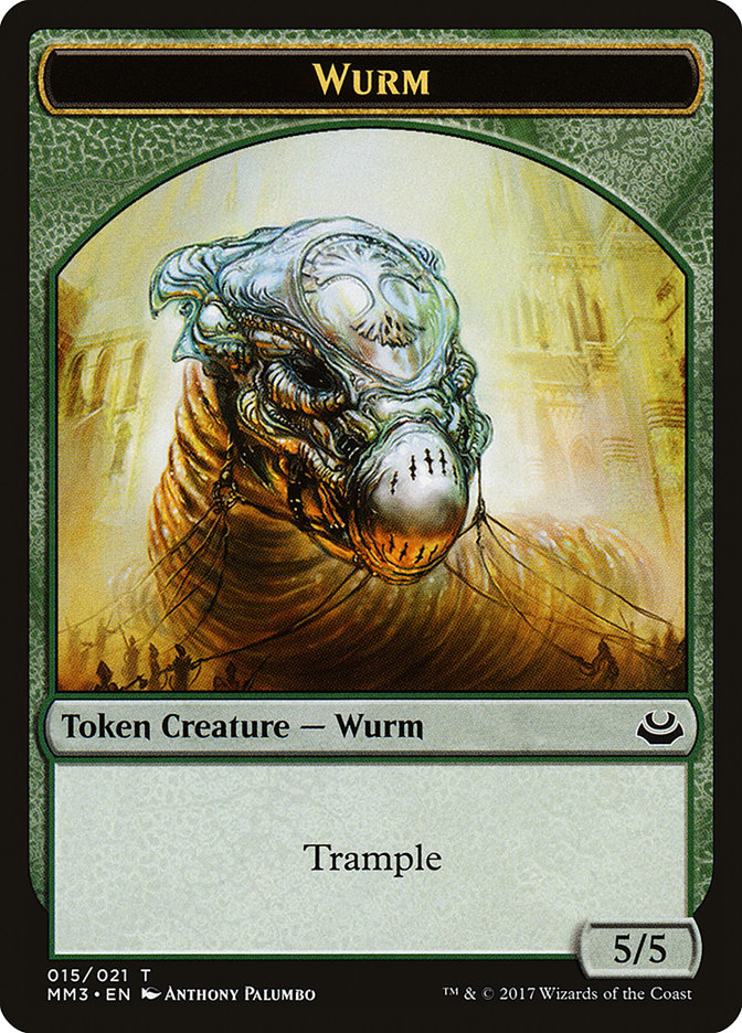 Wurm Token [Modern Masters 2017 Tokens] | Anubis Games and Hobby