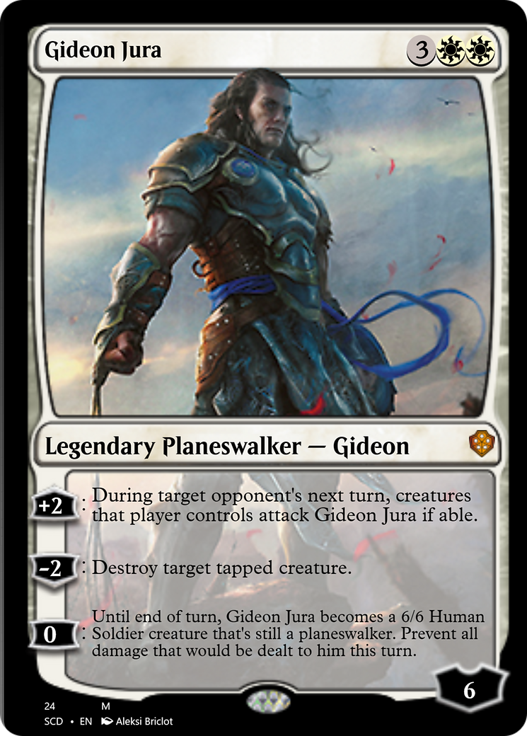 Gideon Jura [Starter Commander Decks] | Anubis Games and Hobby