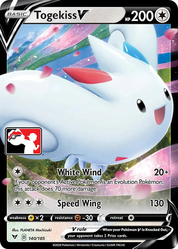 Togekiss V (140/185) [Prize Pack Series One] | Anubis Games and Hobby