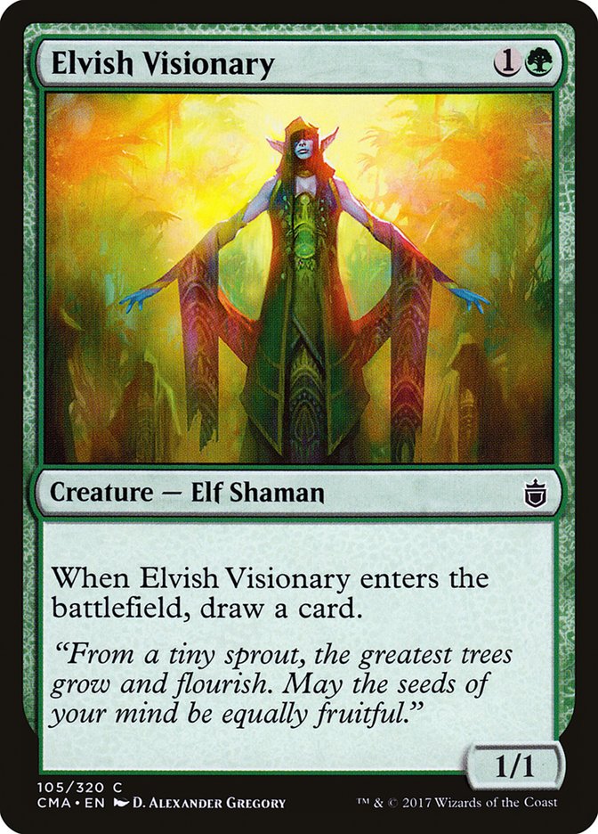 Elvish Visionary [Commander Anthology] | Anubis Games and Hobby