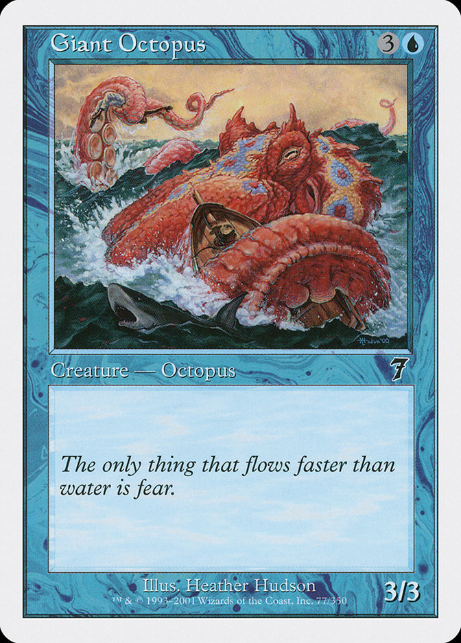Giant Octopus [Seventh Edition] | Anubis Games and Hobby
