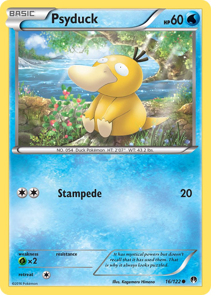Psyduck (16/122) [XY: BREAKpoint] | Anubis Games and Hobby