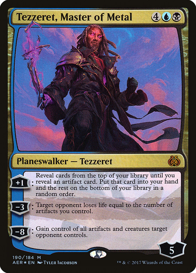 Tezzeret, Master of Metal [Aether Revolt] | Anubis Games and Hobby