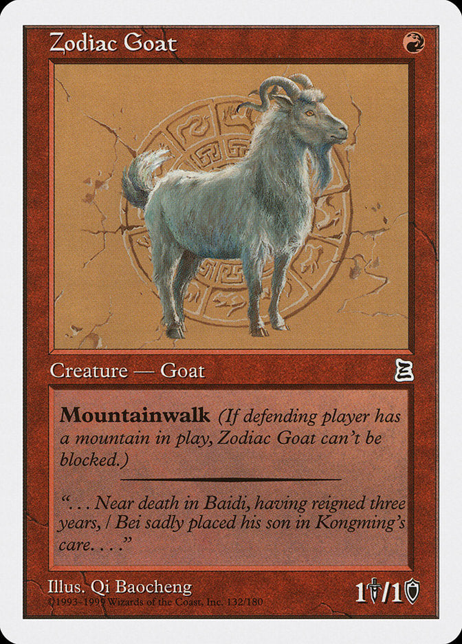 Zodiac Goat [Portal Three Kingdoms] | Anubis Games and Hobby