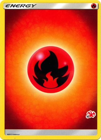 Fire Energy (Charizard Stamp #12) [Battle Academy 2020] | Anubis Games and Hobby