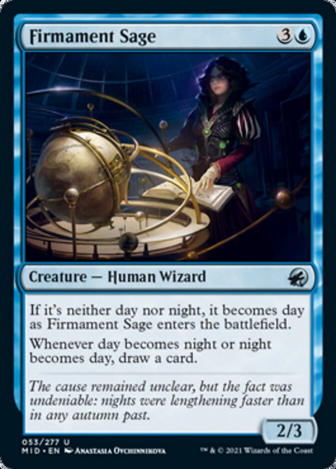 Firmament Sage [Innistrad: Midnight Hunt] | Anubis Games and Hobby